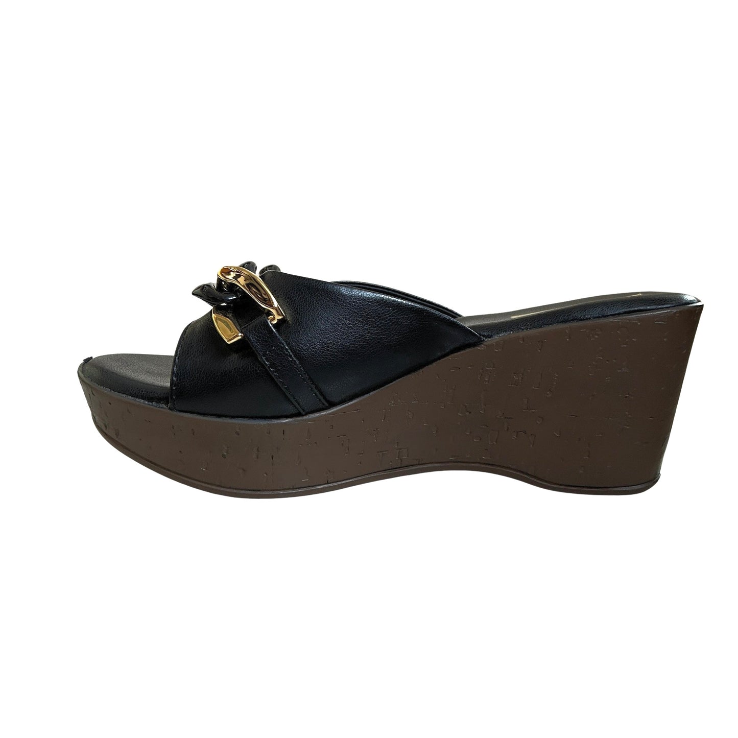 Chain Embellished Wedges