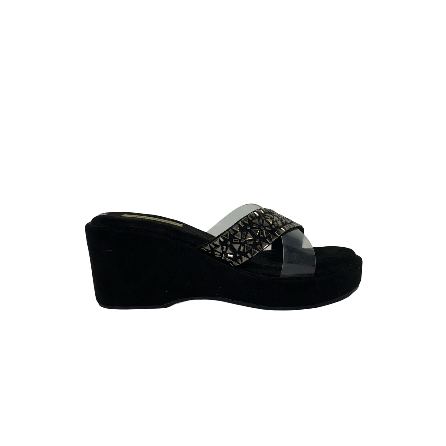 Sheen Mirror Studded Platforms