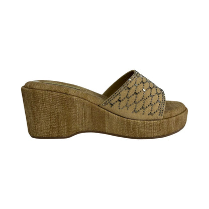 Daze Denim Platform Heels