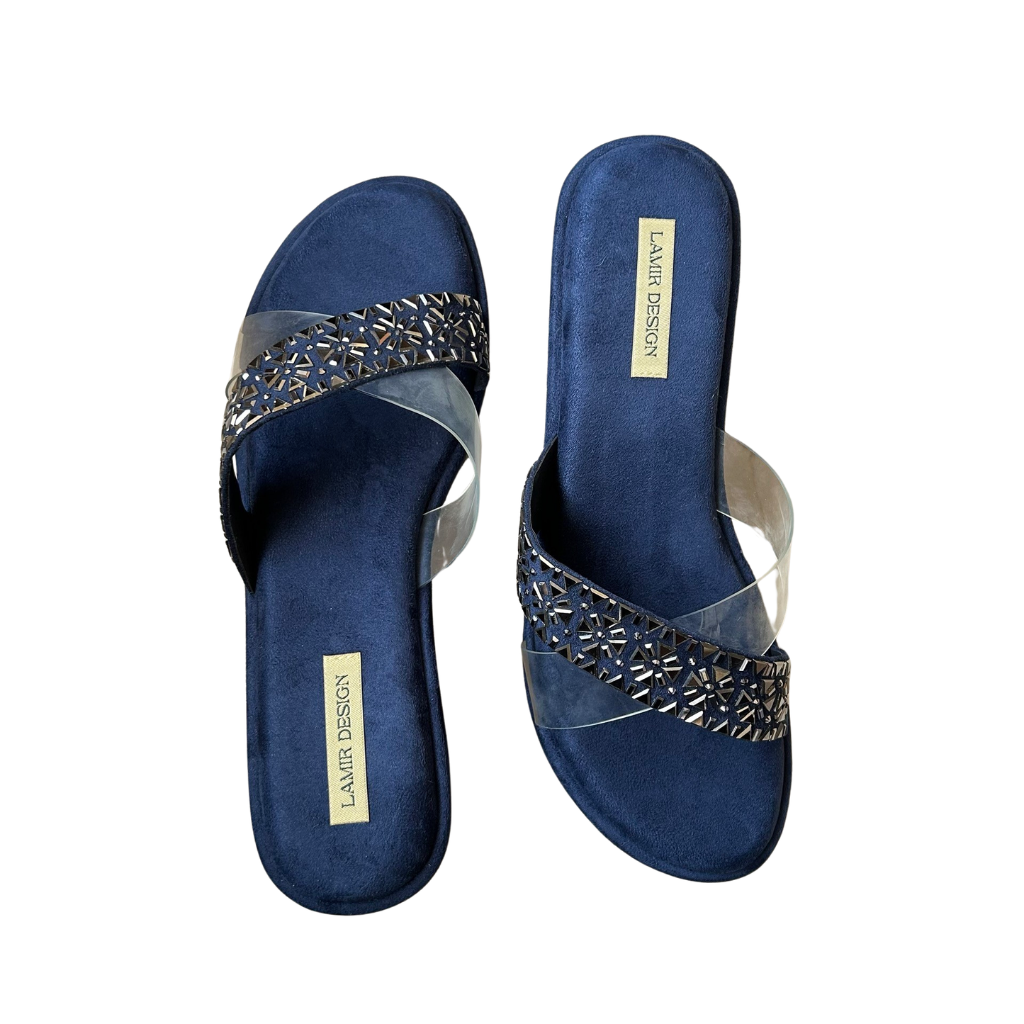 Sheen Mirror Studded Platforms